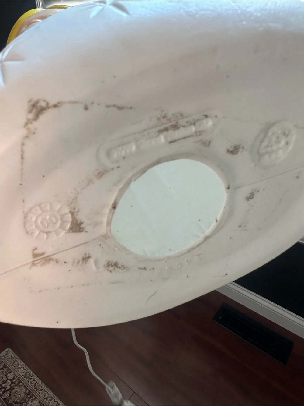 Vintage grand venture praying angel blow mold